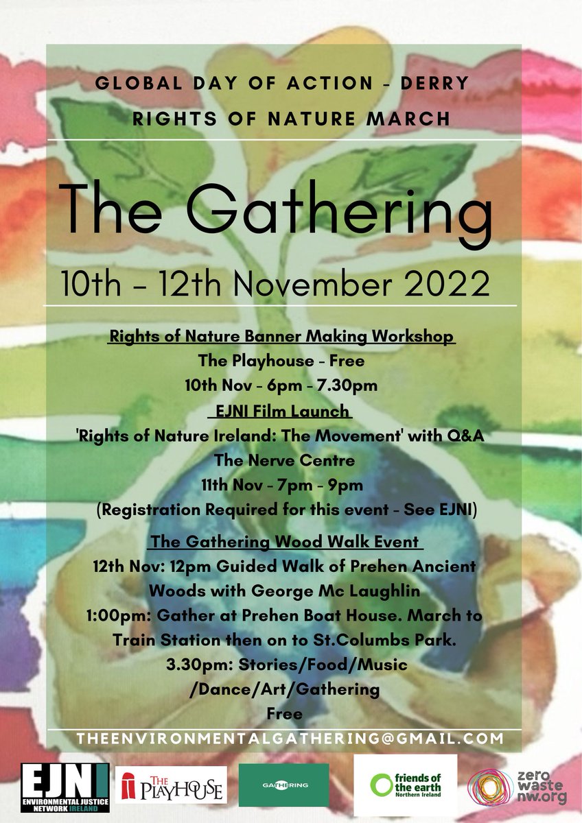 Three amazing events for #globaldayofaction Join The Gathering for talks, music and solidarity on the 12th of November. #thegathering