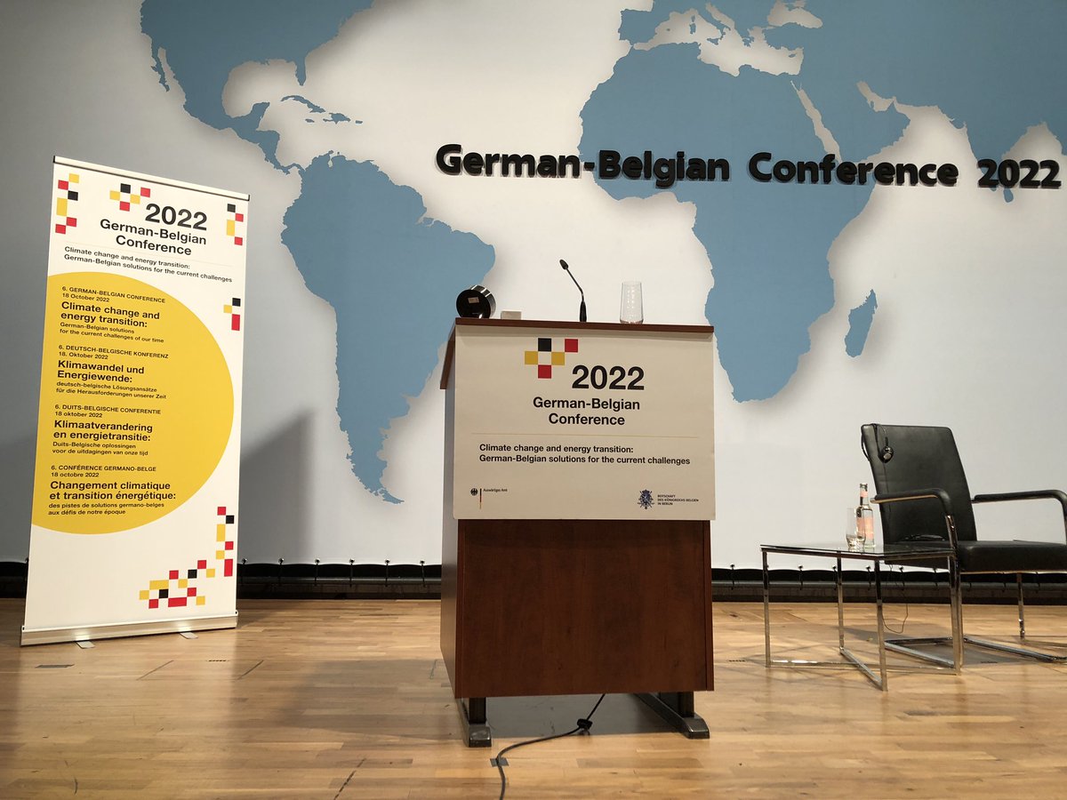 DBoBruessel's tweet photo. Guten Morgen aus #Berlin wo gleich im @AuswaertigesAmt die 6.🇩🇪🇧🇪Konferenz #DeBeKo stattfindet. Des experts🇧🇪et 🇩🇪discuteront changement climatique et transition énergétique. De ministers van Buitenlandse Zaken @HadjaLahbib🇧🇪 en @Abaerbock🇩🇪 zullen zodra de conferentie openen. https://t.co/O0HnuHL69Y