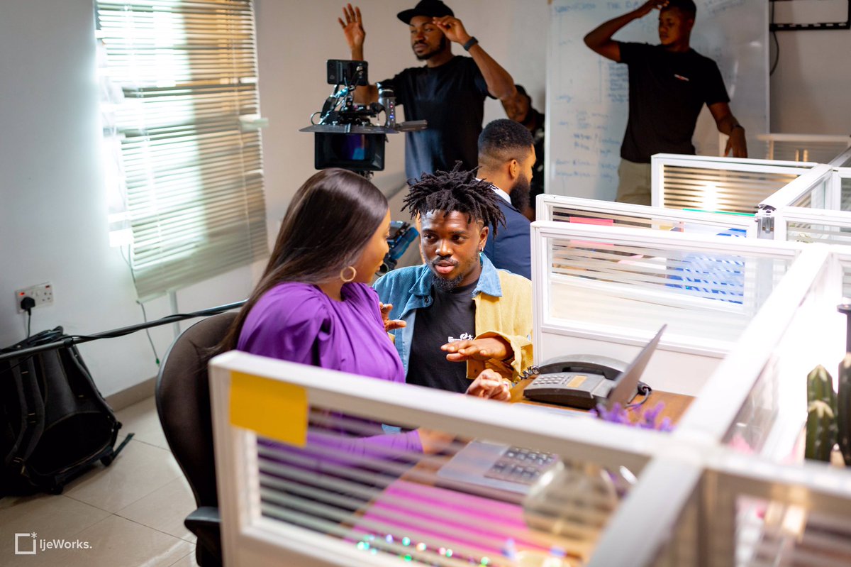 ijeworks's tweet photo. A lot of work goes into the beautiful and colourful TVC’s we see.

Here are some behind the scenes for @QuidaxAfrica television commercials 

#ijeworks #tvc #Quidax #bts #btsshoot https://t.co/k7oY5PTnrj