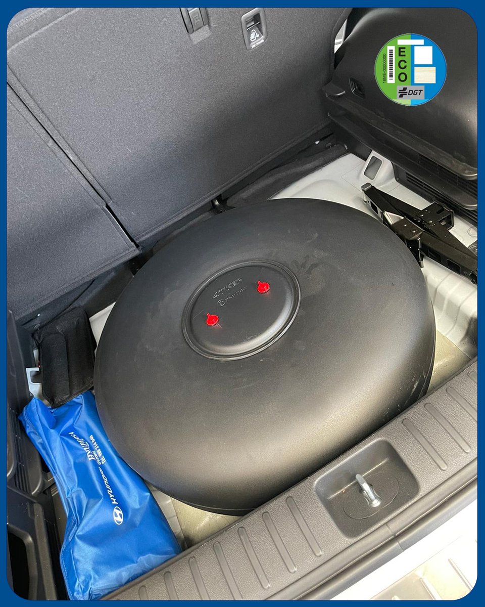 gaspointcenter's tweet photo. ✅ Transformado a #autogas #GLP un #Hyundai Tucson 1.6L TGDI de 180cv con depósito de 72L con adaptador de presa de carga integrado 💪 https://t.co/6yaOJrs0Wp