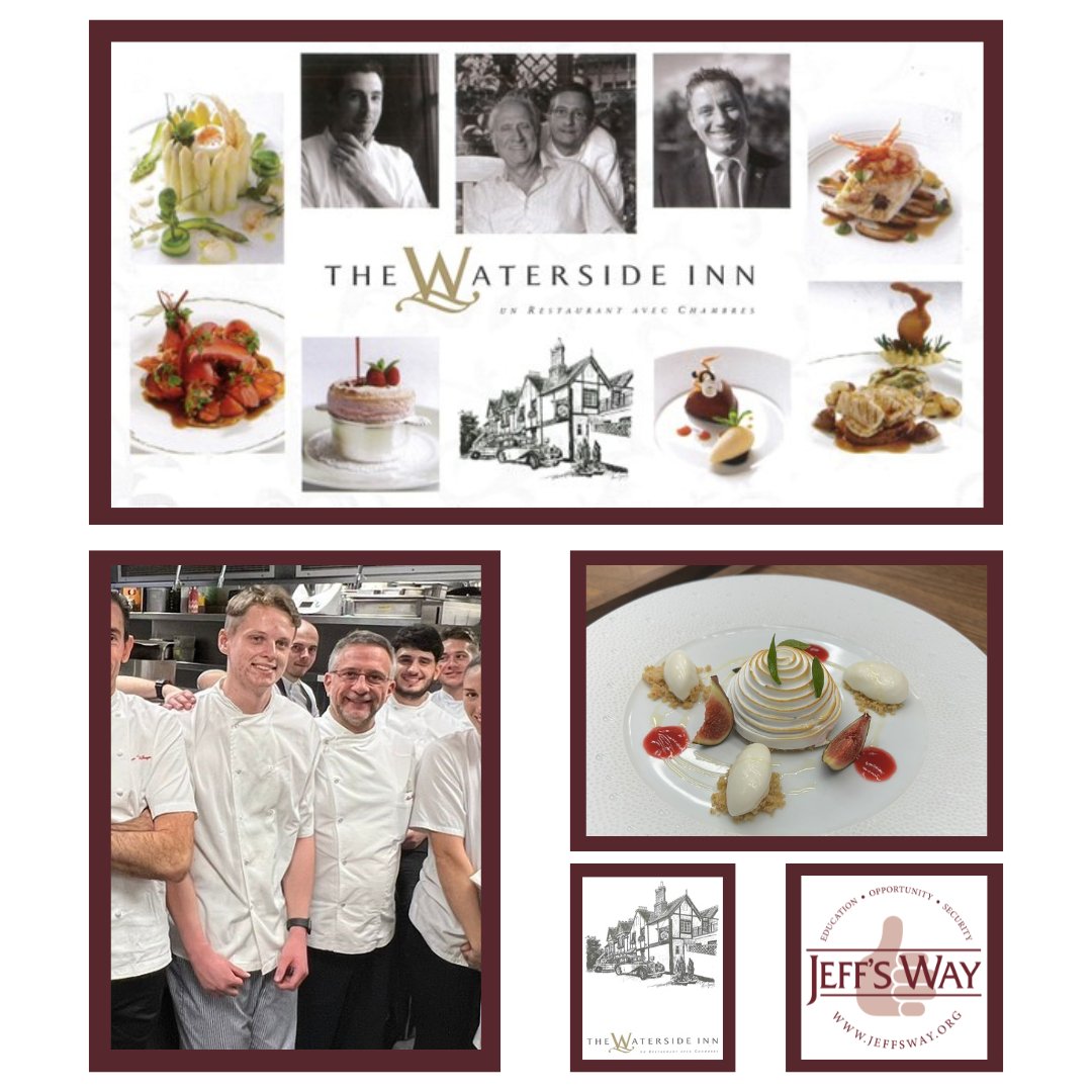 WhitcoLtd's tweet photo. Our 3rd #jeffsway student - Harry!
Harry completed a stage at @RouxWaterside last week.
Thank you to Alain Roux and the Waterside Inn Team.
Harry said 'It was a really good experience and I loved every minute'. https://t.co/pIEWTr91PA