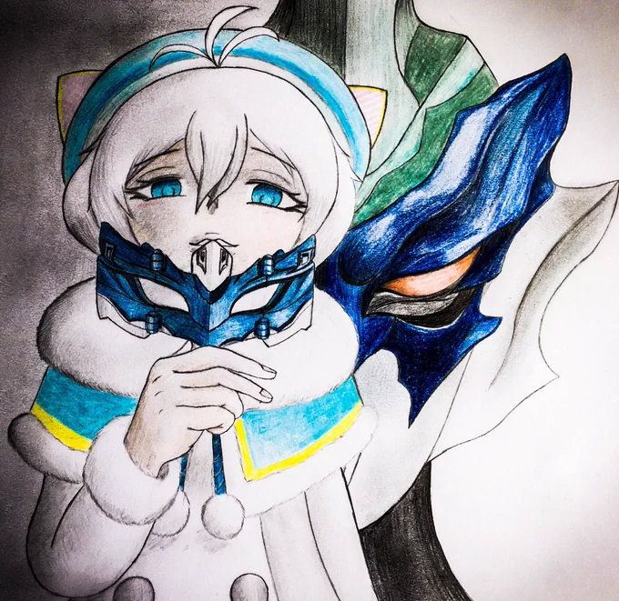 AIは手を描くのが苦手らしいので、やはり推しに変身アイテム持たせてその横にウルトラマンや怪獣を掛け合わせる絵は自分で描くしかないわな。(ネオバトルナイザーは召喚アイテムだけど) 