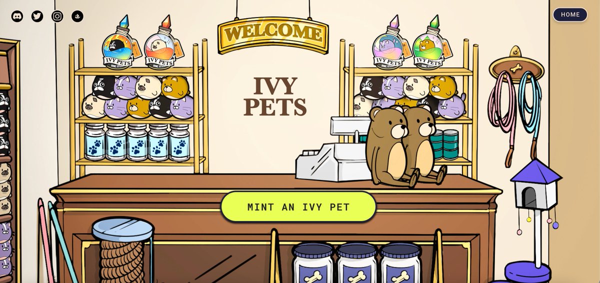 Minted my <a href="/BBRCOfficial/">BBRC Official</a> Ivy pets and got my bear! Wonderful work by <a href="/aaronch77/">Aaron Chang</a> and very delightful website. Cutie is the new beautie!