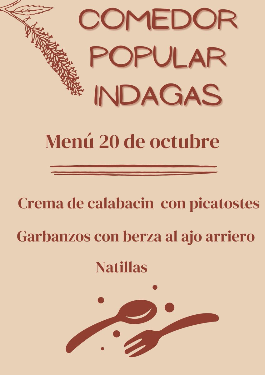 Indagas Comedor tweet media