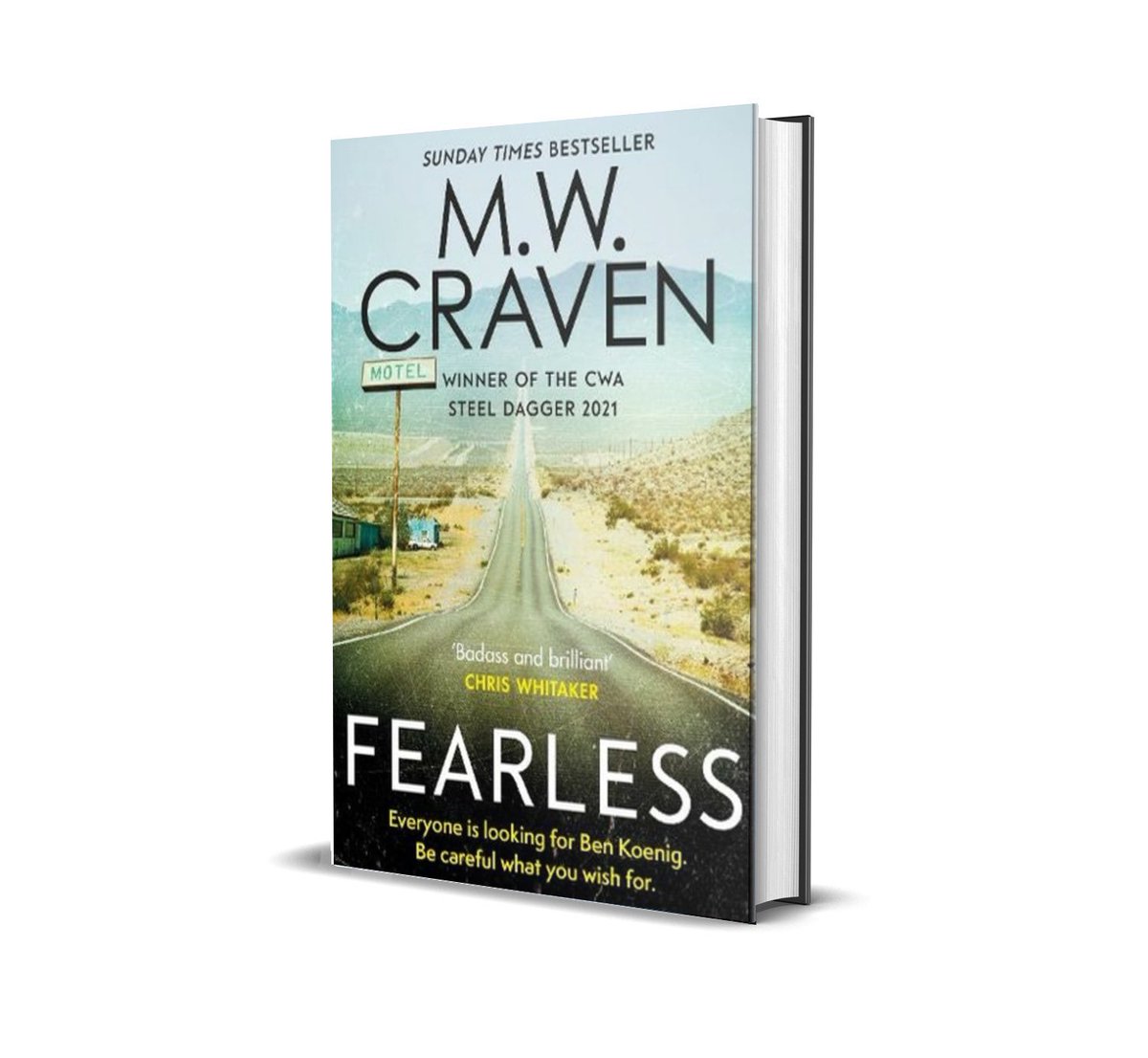 After hearing good things from @SteveCavanagh_ and @ameranwar I’m now even more excited for @MWCravenUK action thriller #Fearless I can not wait to meet Ben Koenig.