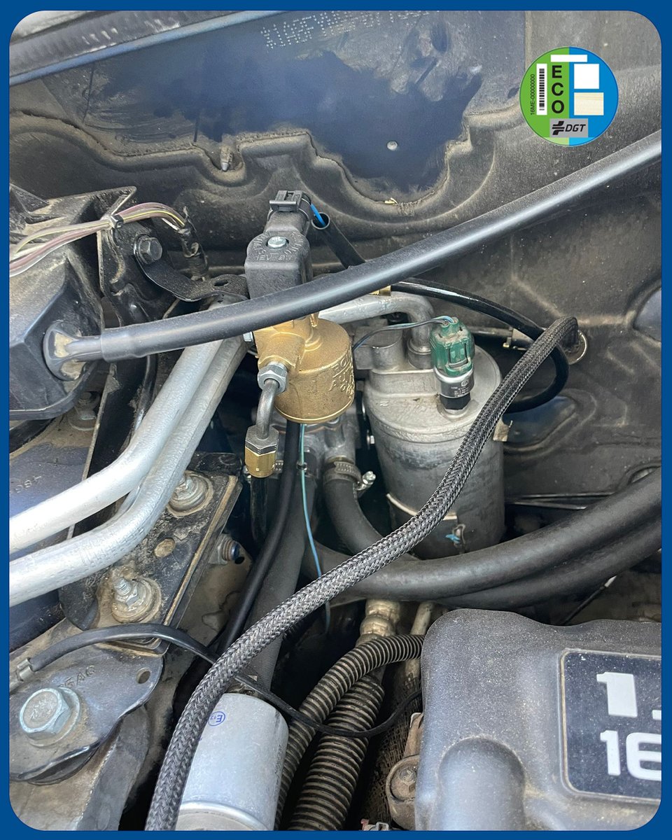gaspointcenter's tweet photo. Transformación a #AUTOGAS #GLP de un #Chrysler PT Cruiser 1.6L de 115cv con depósito externo de de 35L 💪 https://t.co/4bSKZ5ilLw