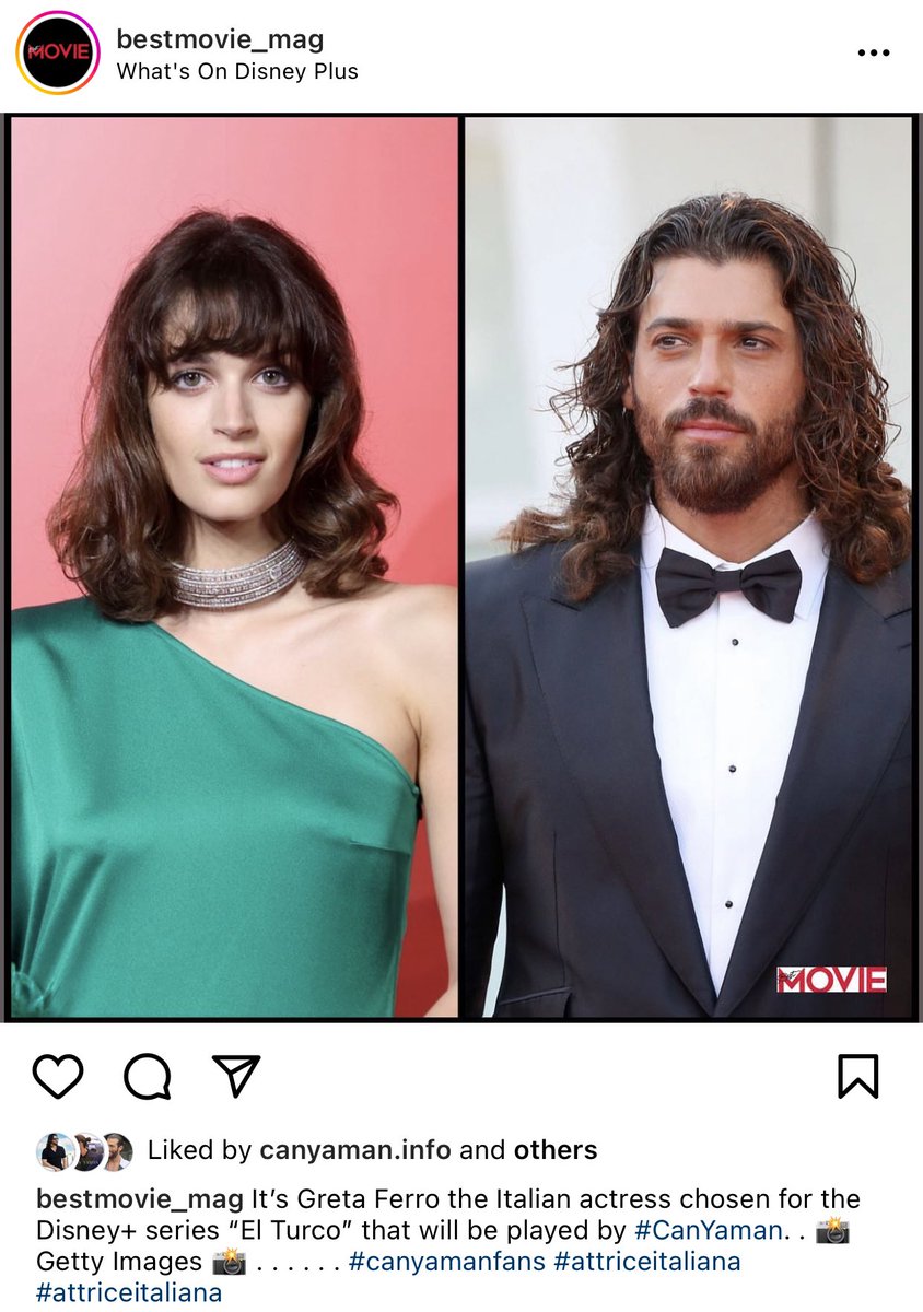 HakuJiji2's tweet photo. It’s out now! Italian actress Greta Ferro playing opposite #CanYaman for #ElTurco. And the fandom has known it for quite some time now 😂 https://t.co/LHT6hapiMs