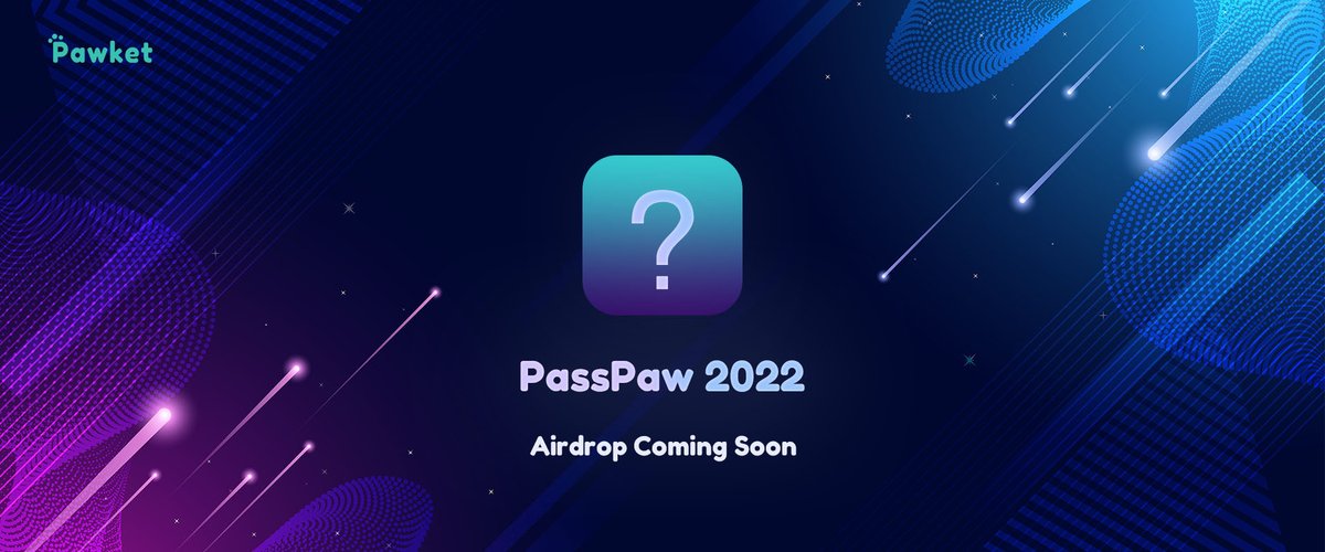 Pawket.xch🌱 (@pawket_app) on Twitter photo 🎉Airdrop is coming!🎉
We will issue a set of NFTs called #PassPaw2022 and airdrop to early supporters.
If you followed <a href="/pawket_app/">Pawket.xch🌱</a> before 10/18/2022 8:00 AM UTC, please leave your XCH address to register for the whitelist.
For details, please see: info.pawket.app/blog/20221018/ 🎉Airdrop is coming!🎉
We will issue a set of NFTs called #PassPaw2022 and airdrop to early supporters.
If you followed <a href="/pawket_app/">Pawket.xch🌱</a> before 10/18/2022 8:00 AM UTC, please leave your XCH address to register for the whitelist.
For details, please see: info.pawket.app/blog/20221018/