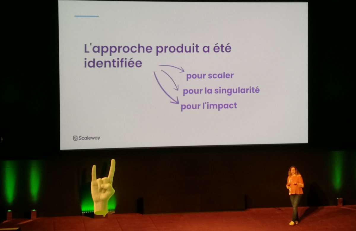 [#schoolofproduct22] Placer la discovery au coeur de la démarche #produit : Qu'est-ce qui a changé dans la façon de prioriser, concevoir ou délivrer des nouvelles fonctionnalités ou nouveaux produits ?

> Audrey Pedro (<a href="/apedromisas/">Audrey Pedro</a>) : Chief #Product Officer chez <a href="/Scaleway/">Scaleway</a>