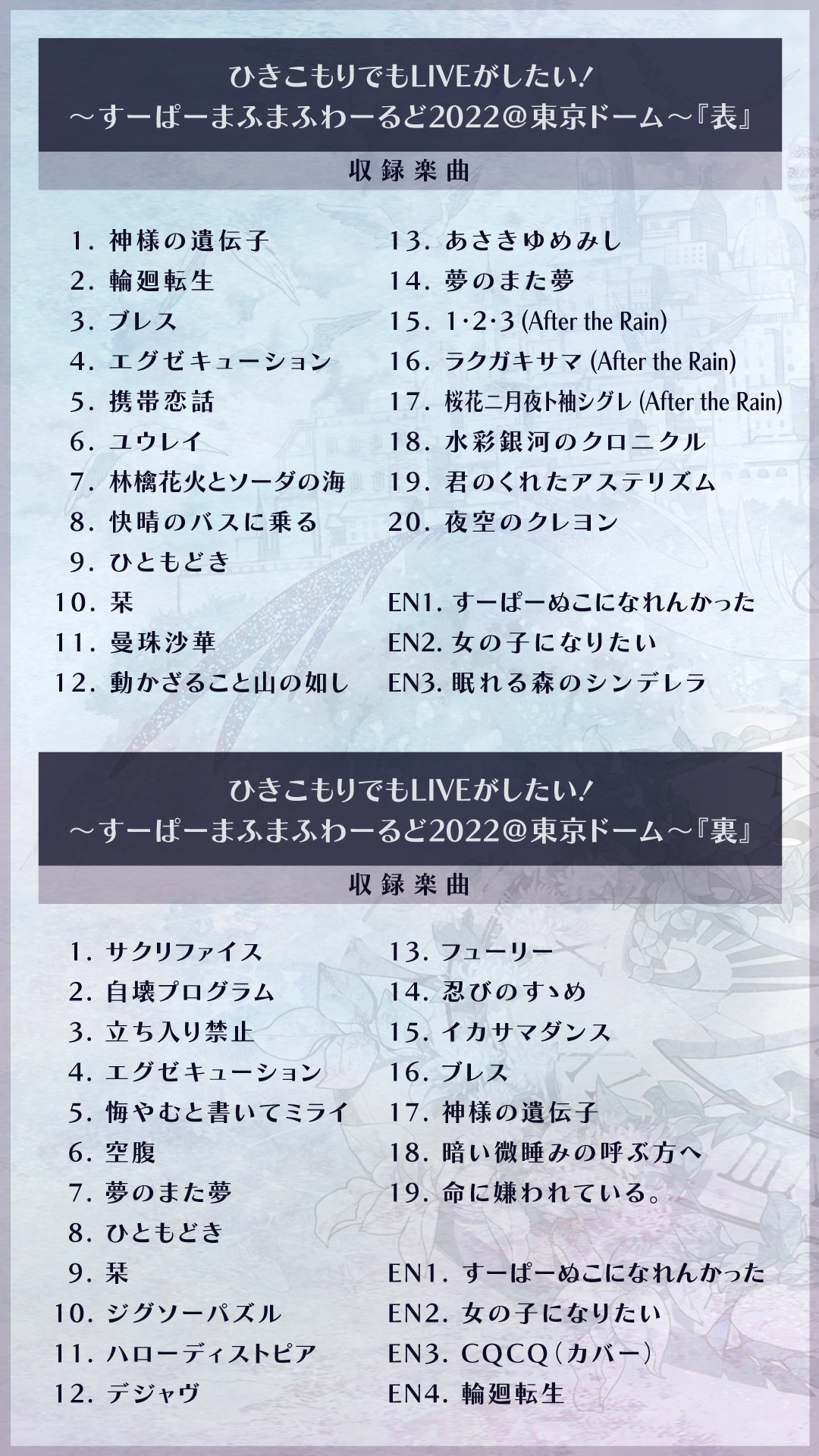 神経質な方はご遠慮くださいまふまふ 東京ドーム BluRay