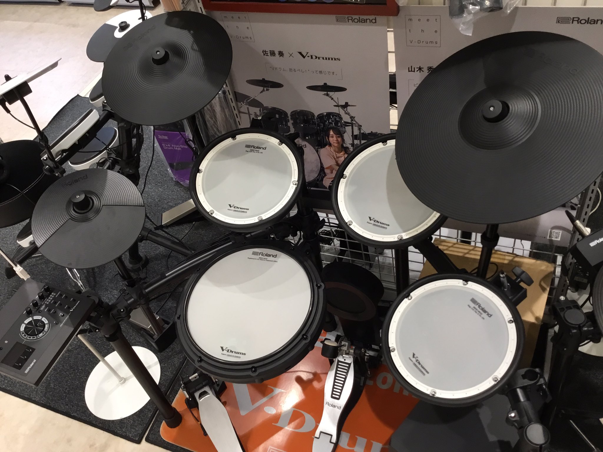Roland 思いがけなかっ TD-3カスタム