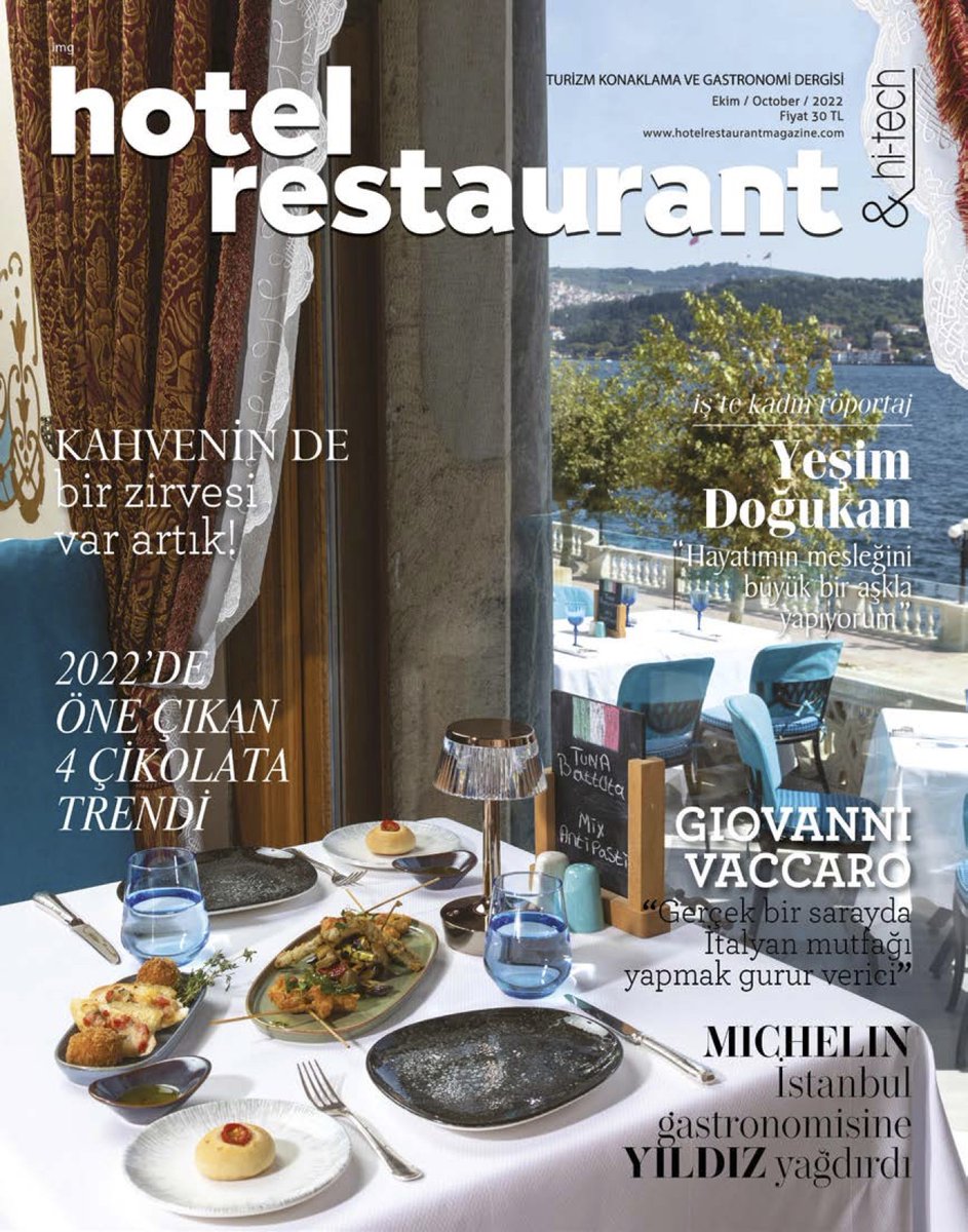Ekim 2022 hotelrestaurantmagazine.com/ekim-2022/