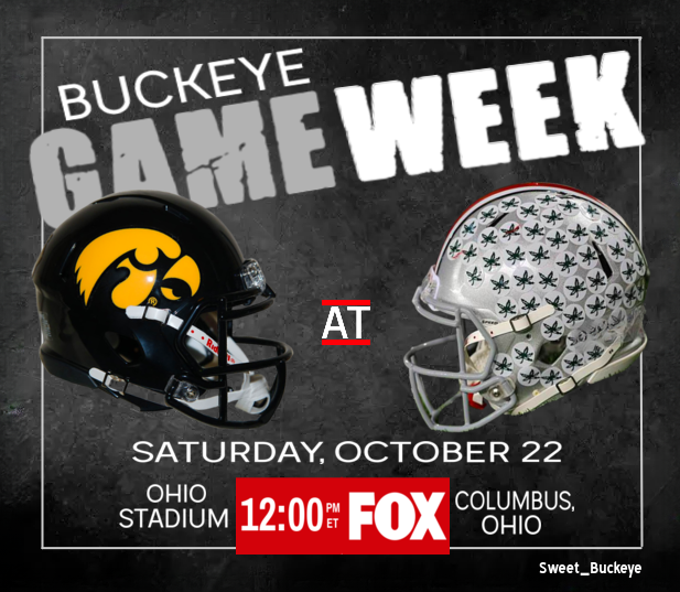 SusanSweet44's tweet photo. Counting the hours! #OhioState #GameWeek #BeatHawkeyes #GoBucks @OhioStateFB https://t.co/7hxRkJcK7r