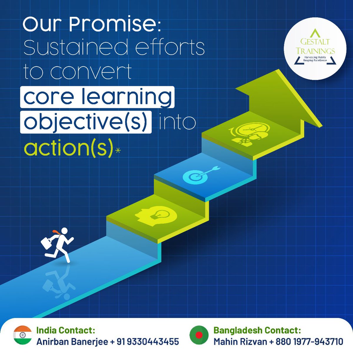 gestalt_foryou's tweet image. Gestalt Trainings 
Harvesting Habits, Reaping Excellence
#behavioraltraining #corporate training #outboundtraining #gestalttraining