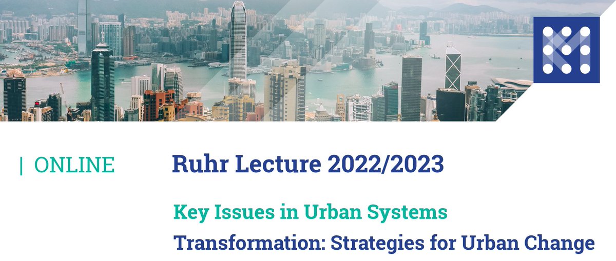 Die Online-Ruhr Lecture startet wieder! Am 24.10.22 ab 16 Uhr referieren Barbara Buchenau und Jens Gurr über das Thema Narrative Strategies and Strategic Narratives in Postindustrial Urban Transformations. 
Mehr Infos: 
metropolenforschung.uaruhr.de/outreach/ruhr-…