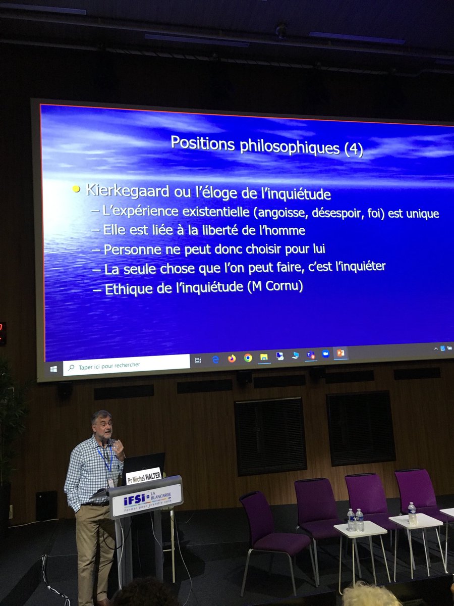 CRES_PACA's tweet photo. Colloque Prévenir le suicide : la clinique du souci par Pr Michel Walter : des positions philosophiques de Heidegger, Ricoeur et Lévinas, puis Kierkegard à l’éthique de l’inquiétude de Michel Cornu.
#collepse #preventionsuicide https://t.co/b2A3XMWcnU