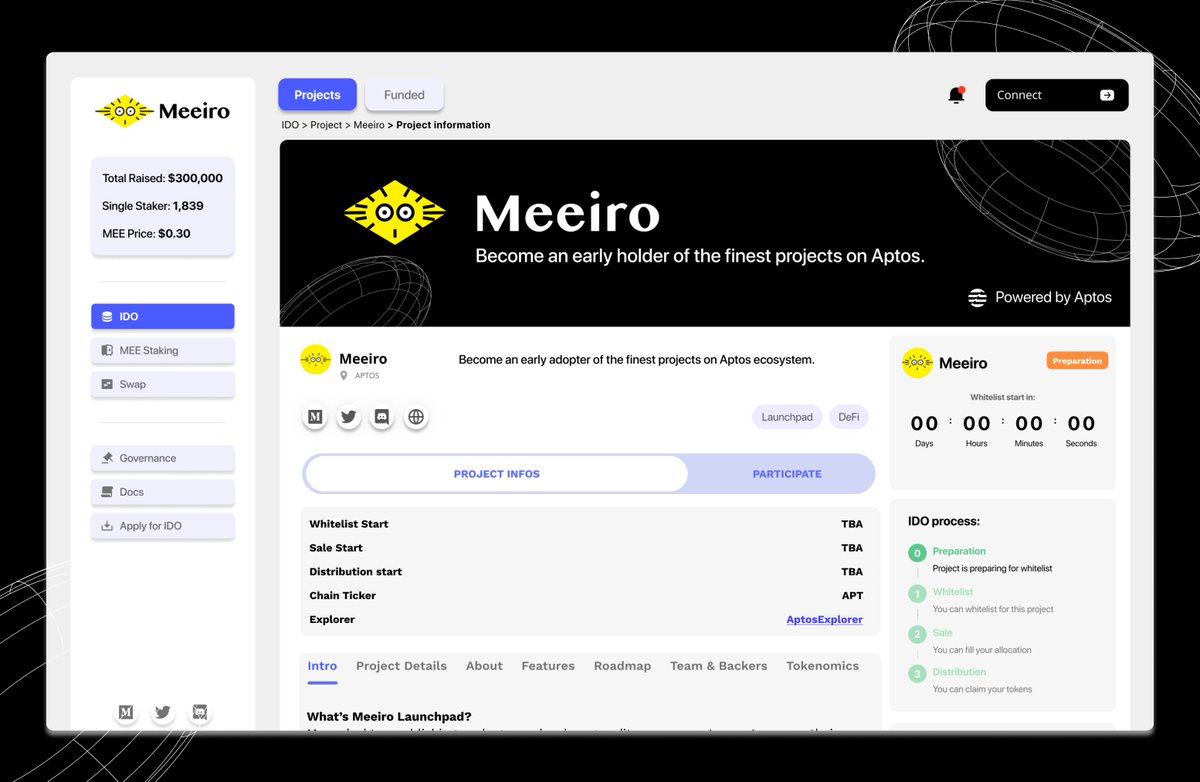 Meeiro (@meeiro_xyz) on Twitter photo Congrats to all <a href="/AptosLabs/">Aptos Labs</a> builders and happy mainnet!
Join the Meeiro family on <a href="/AptosLabs/">Aptos Labs</a> journey this autumn.
🌞To celebrate this huge news, we’re giving away 20 guaranteed allocations for the $MEE IDO!
Participate now :
1️⃣Like & RT
2️⃣Tag 3 friends
3️⃣Follow <a href="/Meeiro_xyz/">Meeiro</a> Congrats to all <a href="/AptosLabs/">Aptos Labs</a> builders and happy mainnet!
Join the Meeiro family on <a href="/AptosLabs/">Aptos Labs</a> journey this autumn.
🌞To celebrate this huge news, we’re giving away 20 guaranteed allocations for the $MEE IDO!
Participate now :
1️⃣Like & RT
2️⃣Tag 3 friends
3️⃣Follow <a href="/Meeiro_xyz/">Meeiro</a>
