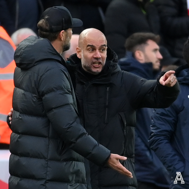 TheAthleticFC's tweet photo. The fallout from #LFC vs #MCFC:
◾ Claims Guardiola pelted with coins and #MCFC bus damaged
◾ Merseyside Police investigating offensive chants and away end grafitti
◾ #MCFC claim Klopp’s pre-match comments were “borderline xenophobic” denied by #LFC
◾ FA to look into disorder