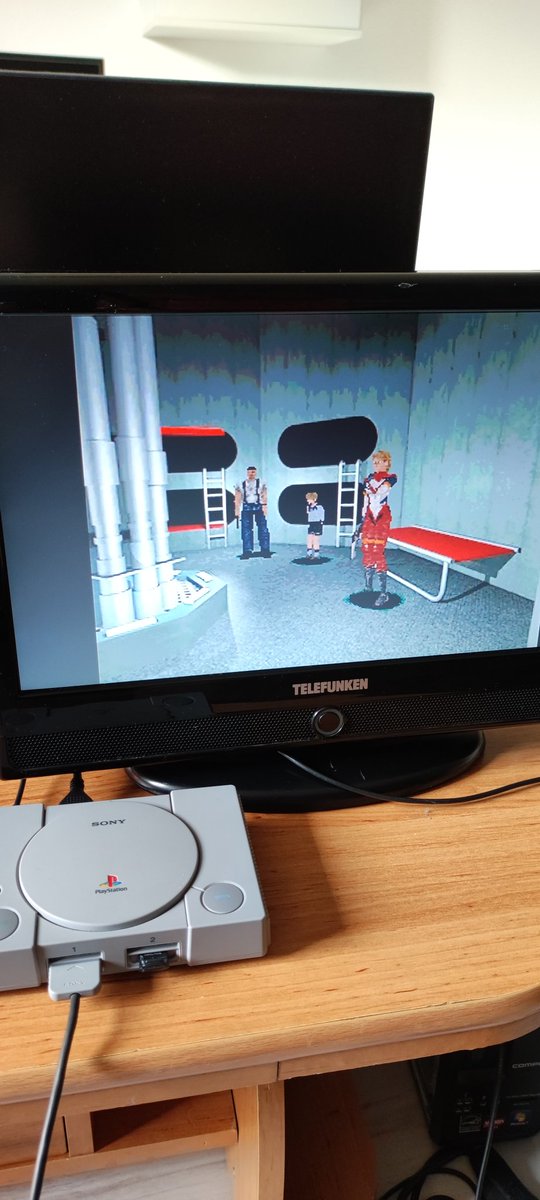 DPerkeleeee's tweet photo. Playing some resident evil 1.5 on the #ps1classic.
Wish we could have the real deal. Perkele.
#biohazard
#biohazard2prototype https://t.co/zmYQoP1cgp