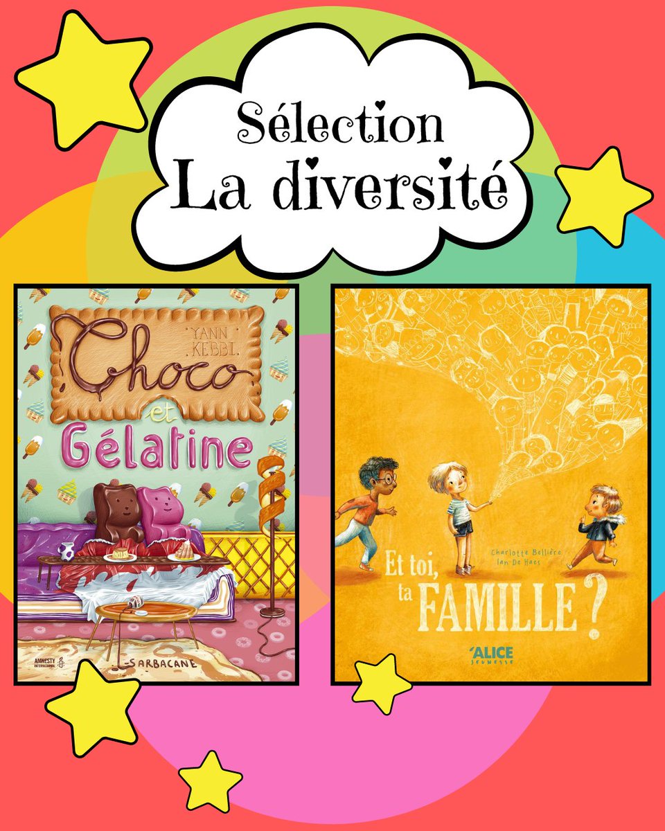 chamallowsread's tweet image. Choco et Gélatine 🍭
⁠

Et toi, ta famille ? 💞