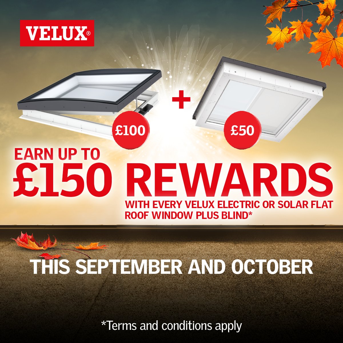 Looking to take advantage of the new <a href="/VELUX/">deimos.exe</a> rewards scheme?

Simply head to our website and choose your favourite flat roof window, buy through us, then claim on the #VELUX rewards website with your invoice!

Find VELUX flat roof windows here:

roofingsuperstore.co.uk/browse/roof-wi…