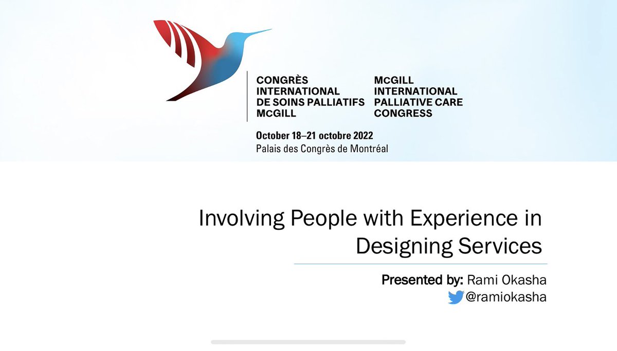 I’m at Edinburgh airport. Thrilled to be going to Canada 🇨🇦 to speak about the Scottish 🏴󠁧󠁢󠁳󠁣󠁴󠁿 model of children’s palliative care. Specifically, I’ve been invited to talk about involving people in designing healthcare.🧵