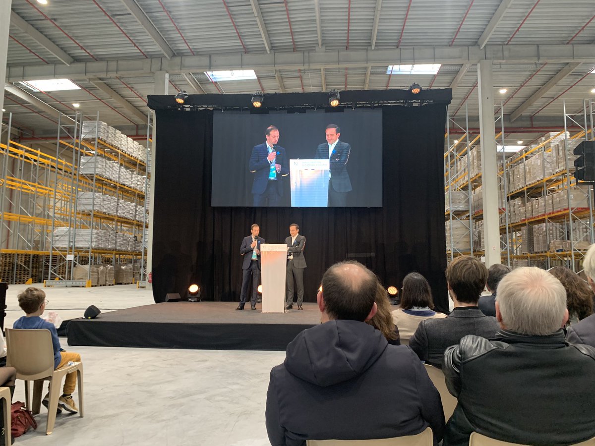 Aujourd’hui, la Région #hautsdefrance est à Bully-les-Mines pour l’inauguration du site de production de couches écologiques de <a href="/Naturopera/">NATUROPERA</a>.

Cc <a href="/beauchampsphil2/">Philippe Beauchamps</a>