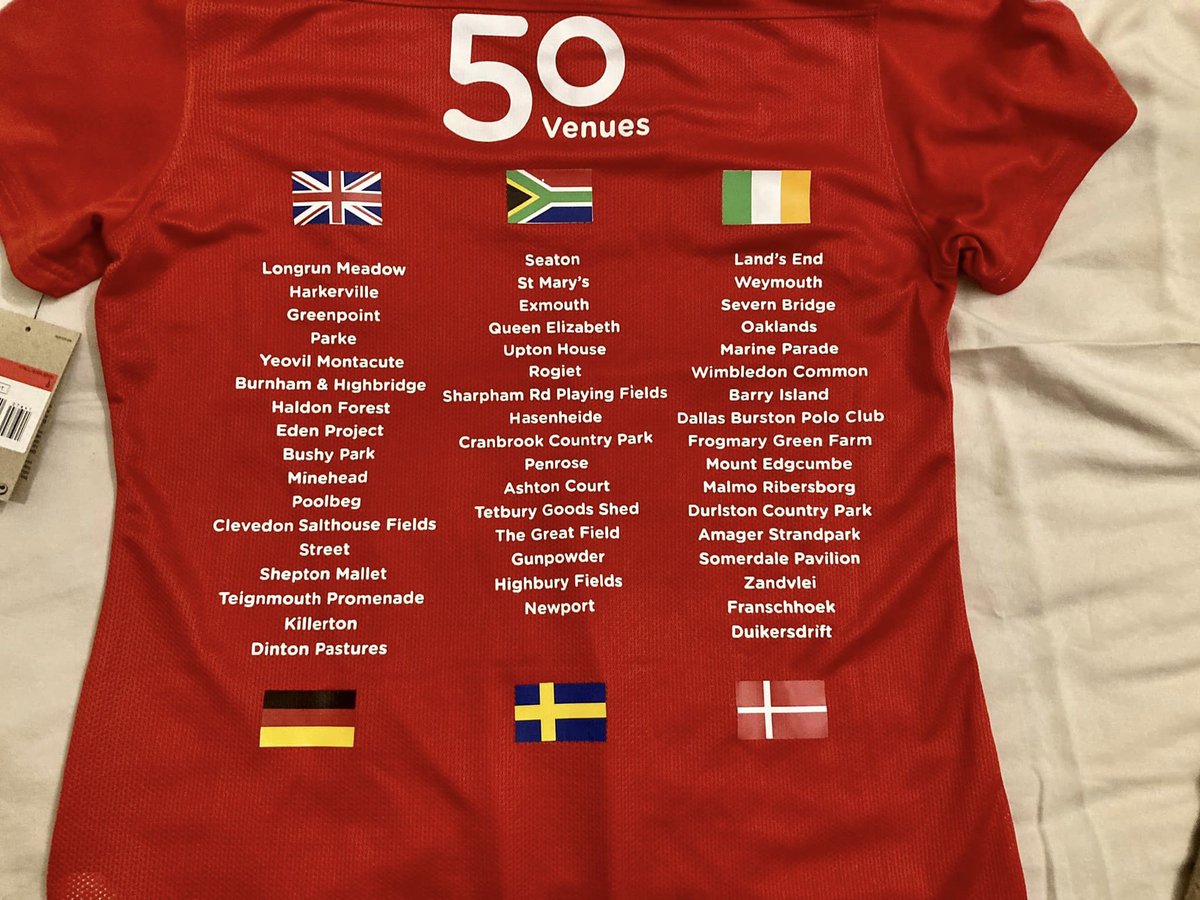 CitraPrint's tweet photo. Another parkrun milestone t-shirt completed. First attempt at flags and happy with the results. #parkrun #ukrunchat #parkrunTourism #running https://t.co/IA4tr3cf4C