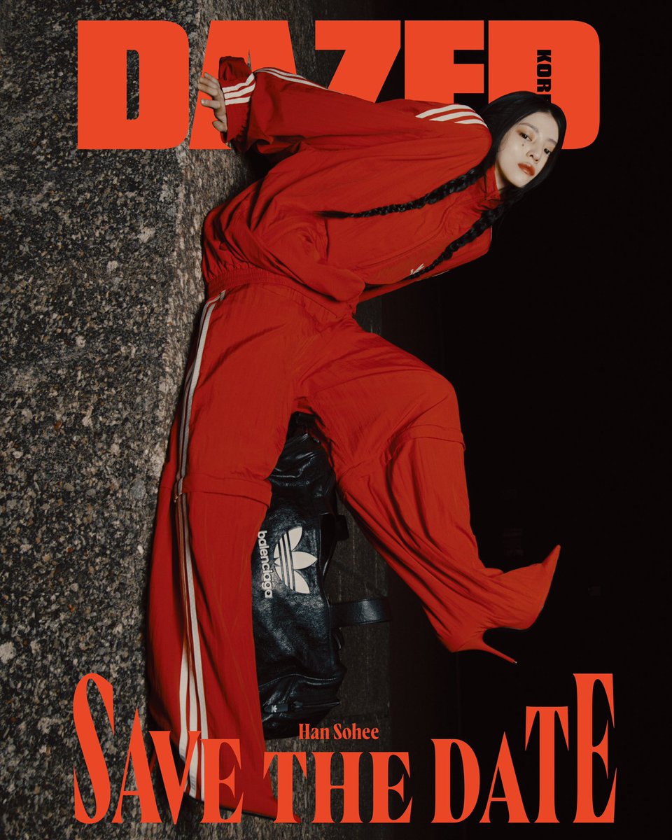 mlleinprada's tweet image. han so hee in balenciaga for dazed korea november issue (2022)
