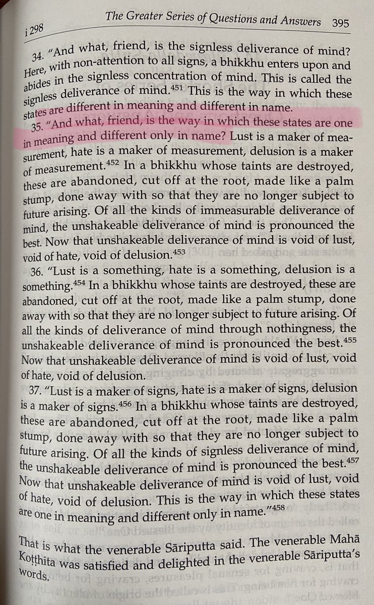 Can anyone help me understand MN 43, Mahāvedalla Sutta? In what way are these four deliverances of mind the same? I think it's saying they are four different methods of reaching an unshakeable deliverance of mind, but that they are the same to the extent that they reach it.
