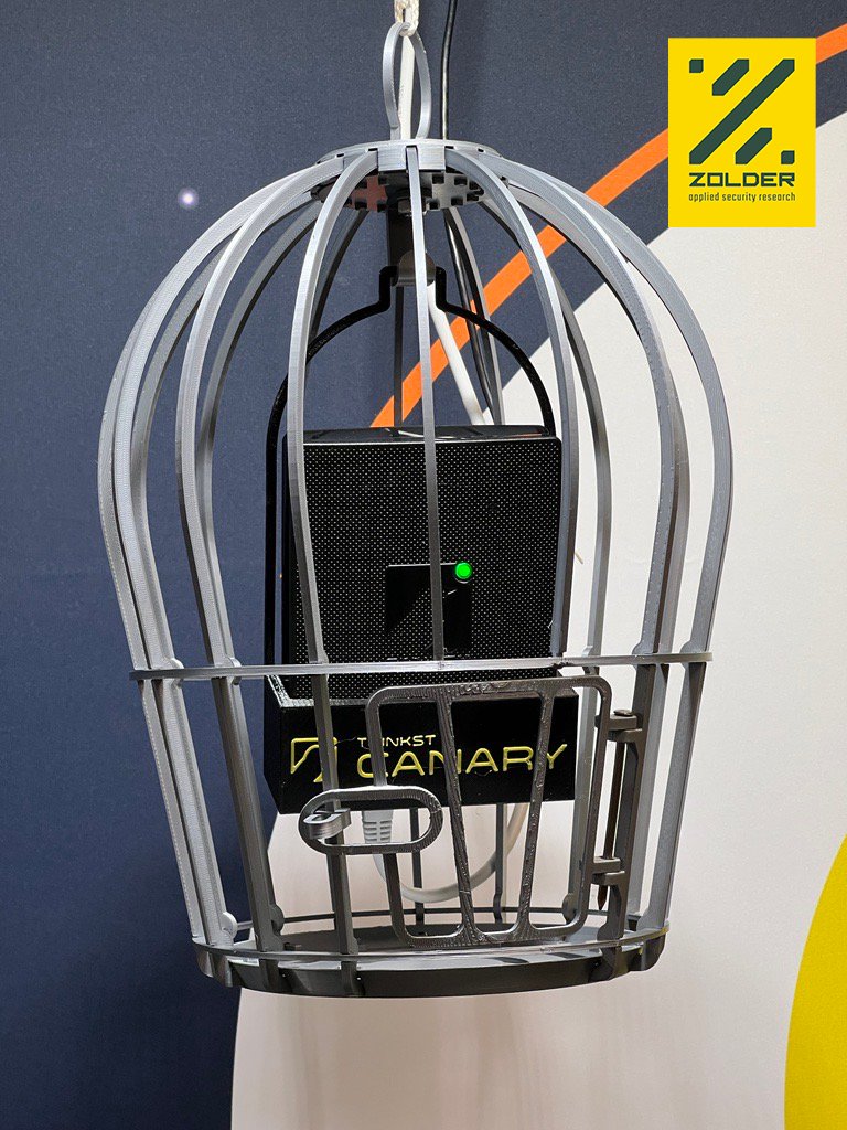 Zolder (@zolderio) on Twitter photo Visit us at <a href="/OneConferenceNL/">ONE Conference</a> Booth no.16 of the Innovation Expo. Downstairs. Look for the <a href="/ThinkstCanary/">Thinkst Canary</a>
#ONE2022 Visit us at <a href="/OneConferenceNL/">ONE Conference</a> Booth no.16 of the Innovation Expo. Downstairs. Look for the <a href="/ThinkstCanary/">Thinkst Canary</a>
#ONE2022