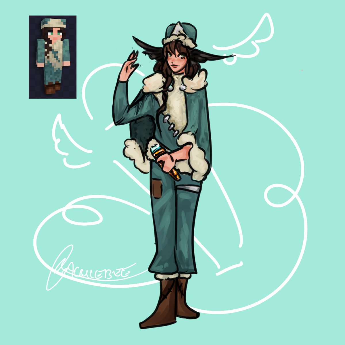 🍉🎗rachiebee🕷️🍁👑 art📌 tweet media