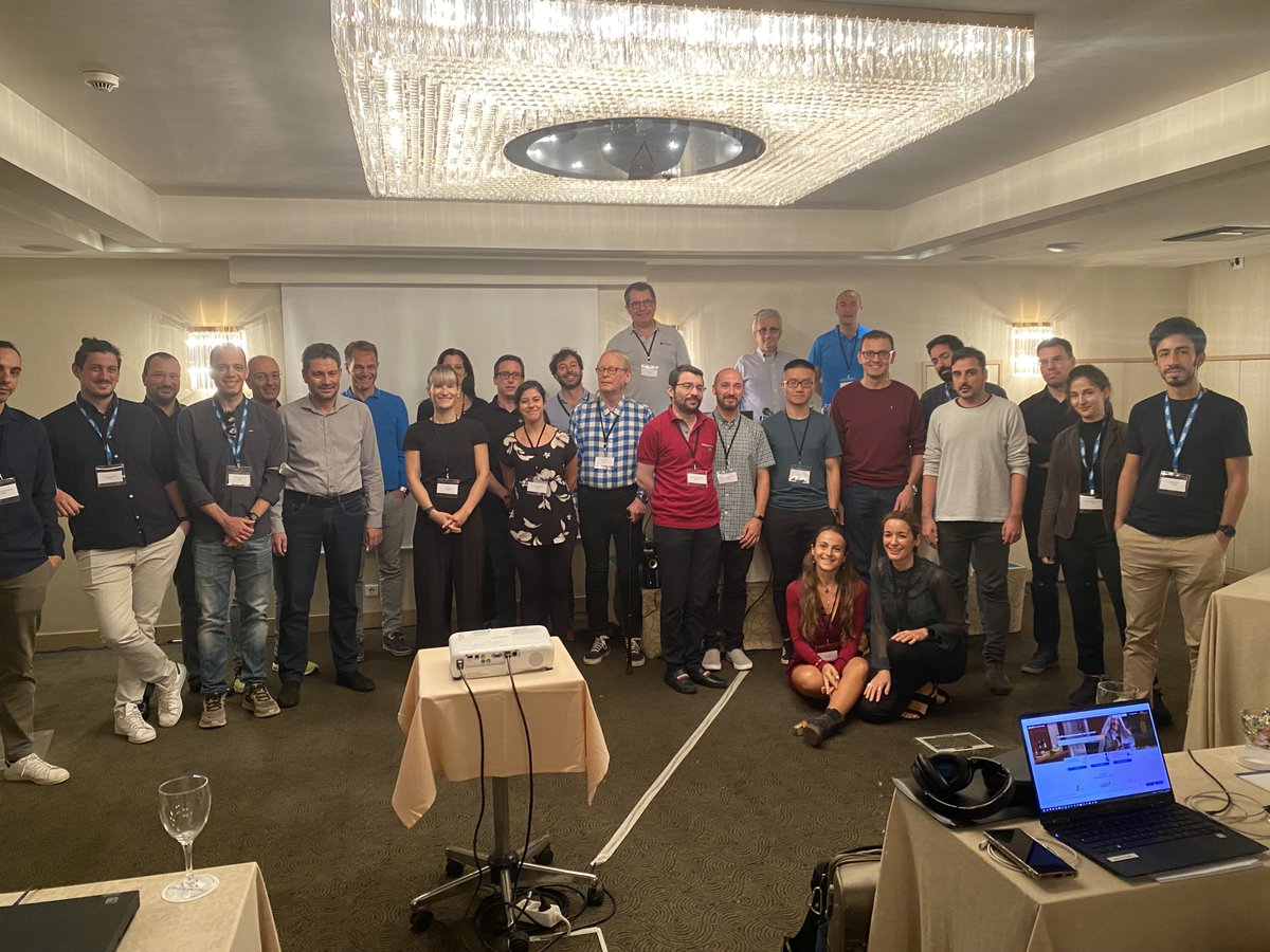 NepheleProject's tweet photo. F2F KoM successfully held in Athens. It was great to have you all!
3 years to remove barriers in the convergence of #IoT tech, starting now. Stay tuned! #Opensource #Communitybuilding #computecontinuum #CloudWorld #EdgeComputing #metaorchestration https://t.co/EJUYuOLoXv