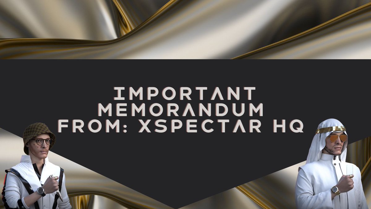 🚨Important Memorandum from #XSPECTAR HQ 

📢: PRE-MINT NEWS 🗞 

Read more about our:
📌 Q4 Proceedings &amp; Movements👇

Read the medium Article 🔗 medium.com/@xspectarnft/i…

Hold 8,888 #XSPECTAR in your <a href="/XummWallet/">Xaman Wallet (formerly Xumm)</a> to be able to pre-mint 🔜🧬

Last #retweet gets 8,888 XSPECTAR 👀