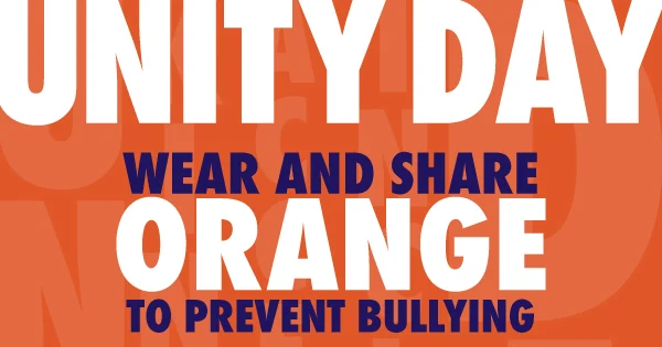Cougar Community - Remember to WEAR ORANGE TOMORROW in support of UNITY DAY.