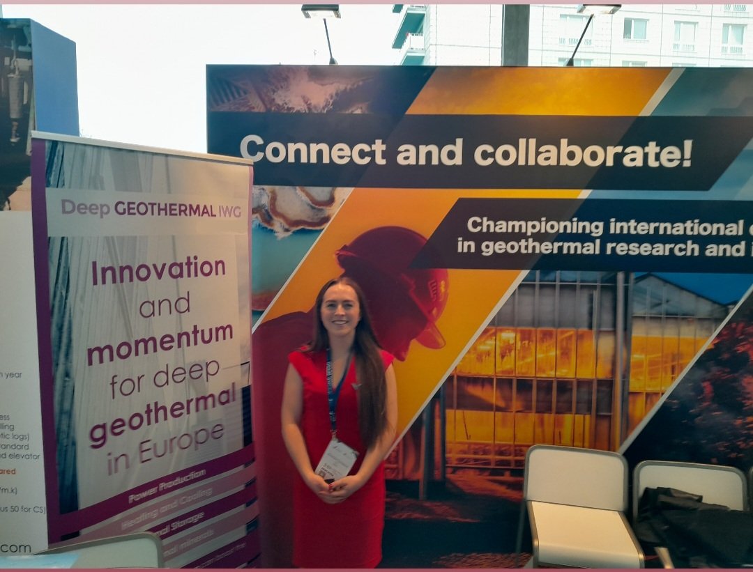 MaddyConstance's tweet photo. Now at the #EUbooth2022 (C15)!
#researchandinnovation 
#GeothermalDecade
#EGC2022 
@EU_Pavilion 
@EGEC_geothermal
@opti_drill 
@CrowdthermalEU 
@reflect_h2020 
@Orchyd5 https://t.co/64bOZ2p2YN