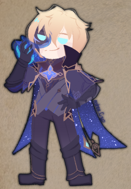 Szczot_Fraser's tweet photo. Dainsleif :) #dainsleif #chibi #genshin #genshinimpact #fanart https://t.co/5lcULLRU2R