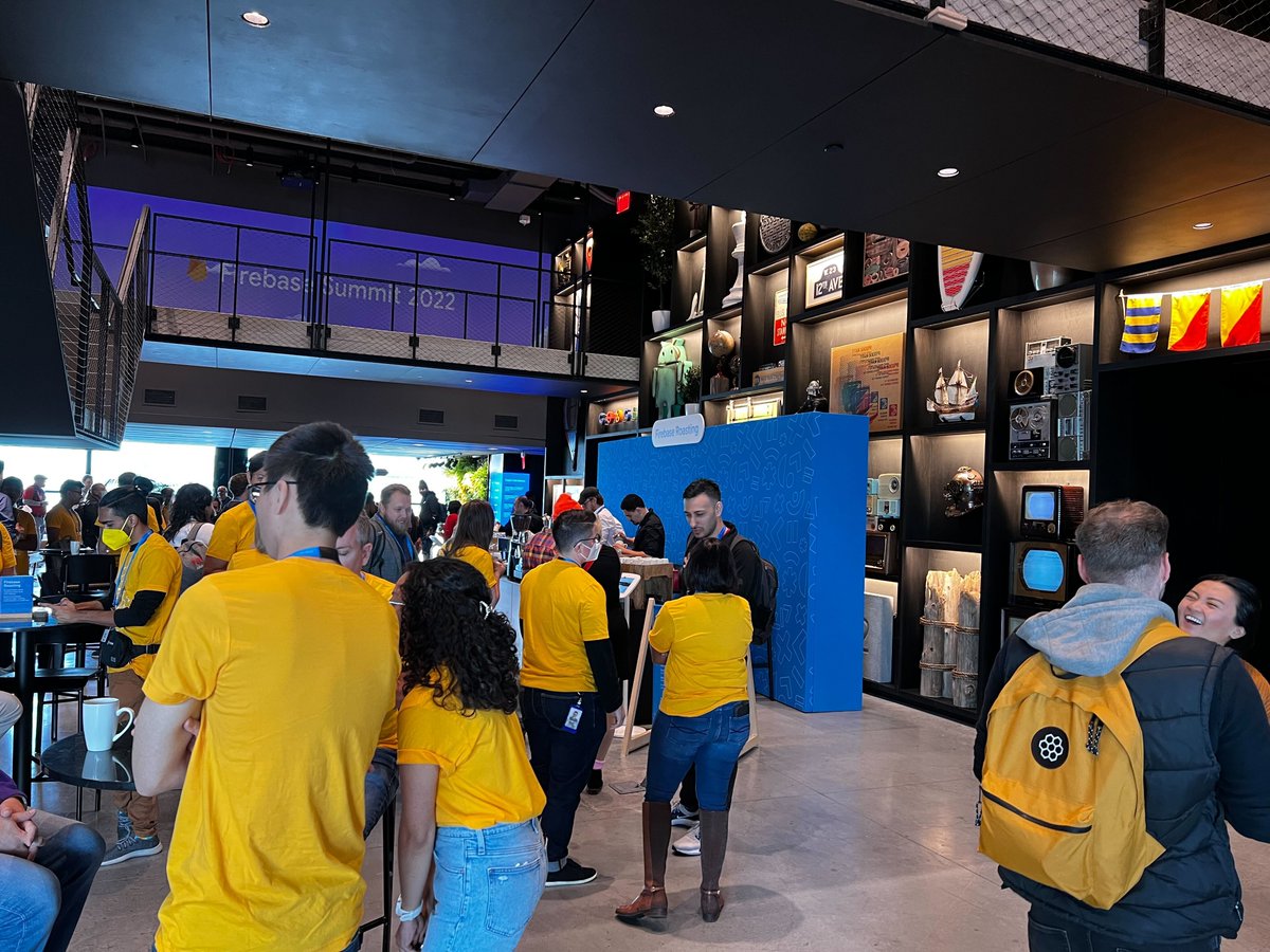 FlamelinkCMS's tweet photo. Yellow! Can you see we're at #FirebaseSummit?
#FirebaseCMS #Flamelink https://t.co/qavMsMByR6
