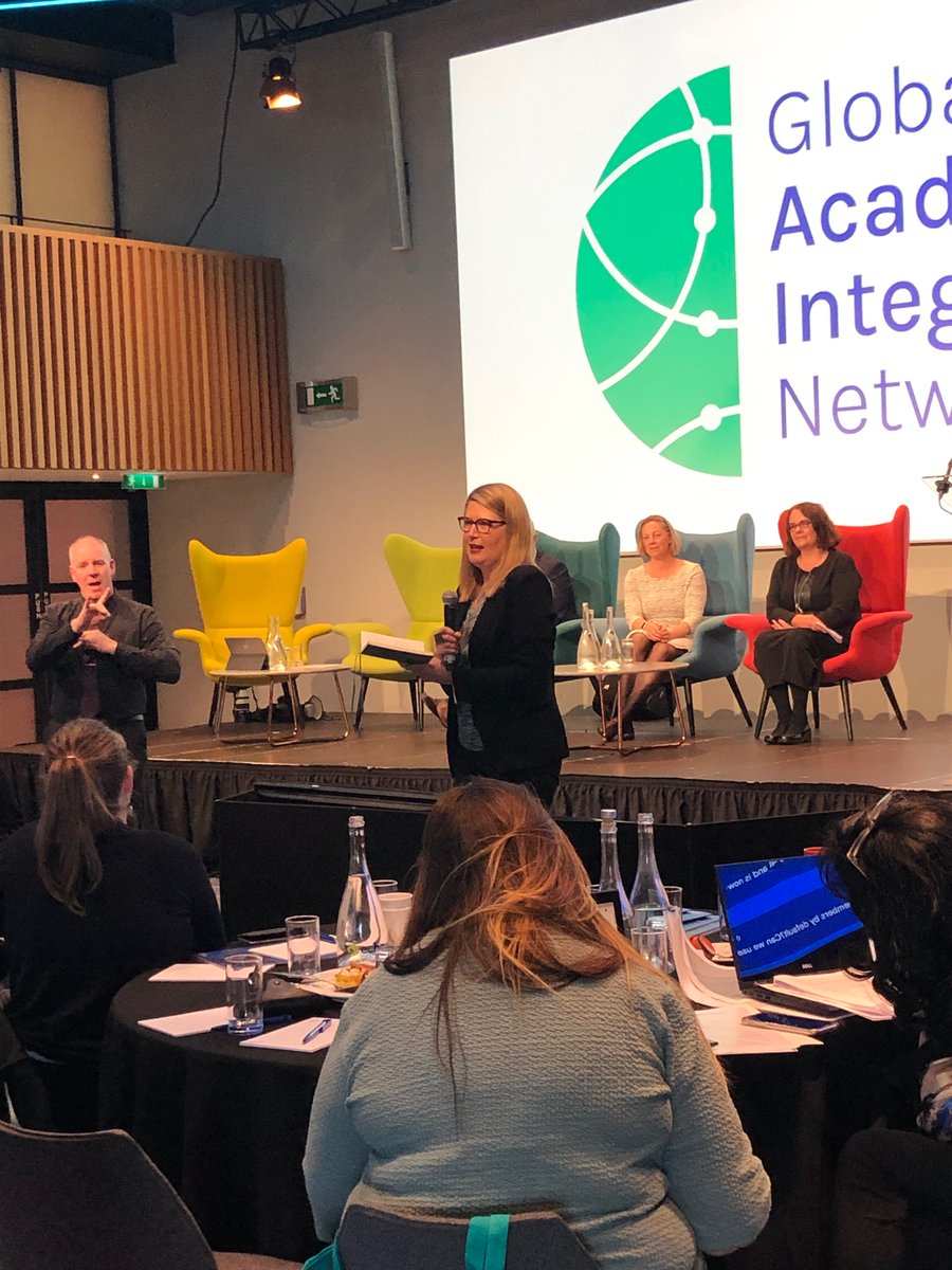 BolandMairead's tweet photo. “If education providers work together to combat cheating organisations, our #GAIN will be their loss,” says @cathellis13 at the launch of the Global Academic Integrity Network. #qqi10 @QQI_connect https://t.co/wn9dfZPz6I