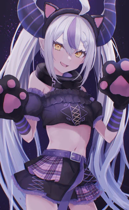 ラプラス・ダークネス#laplus_artdesu 