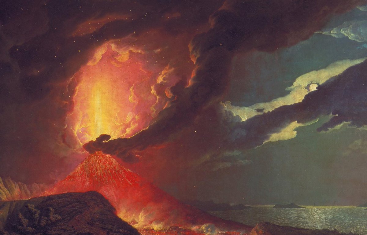 🌋Public Lecture🌋 As part of the TORCH Vesuvius 22 Project @OxVesuvius22 #Vesuvius22 Dr Will Bowers (Queen Mary University of London) will explore the significance of Vesuvius, and volcanoes more generally, to the literature and culture of the Romantic Period (1770–1830).