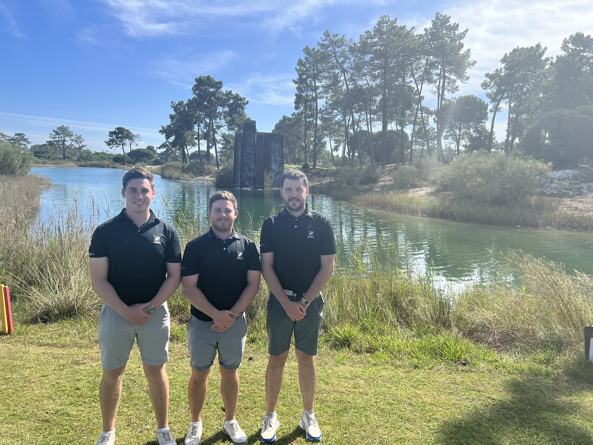 NeathGolfClub's tweet photo. Good luck to our team of Luke Colwill, Ryan Nedza and Luke Nedza this week in the @EGA_golf European Men’s Club Trophy at Troia Golf in Portugal starting on Thursday. Have an amazing time and enjoy the experience🏌🏻♂️⛳️🏆🇵🇹 #golf #welshteamchamps #neathgc #egagolf #troiagolf https://t.co/Rogagyfden