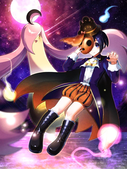 オニオン&amp;パンプジンハロウィンイベントありがとう!#ポケマスEX#ポケマスアート 