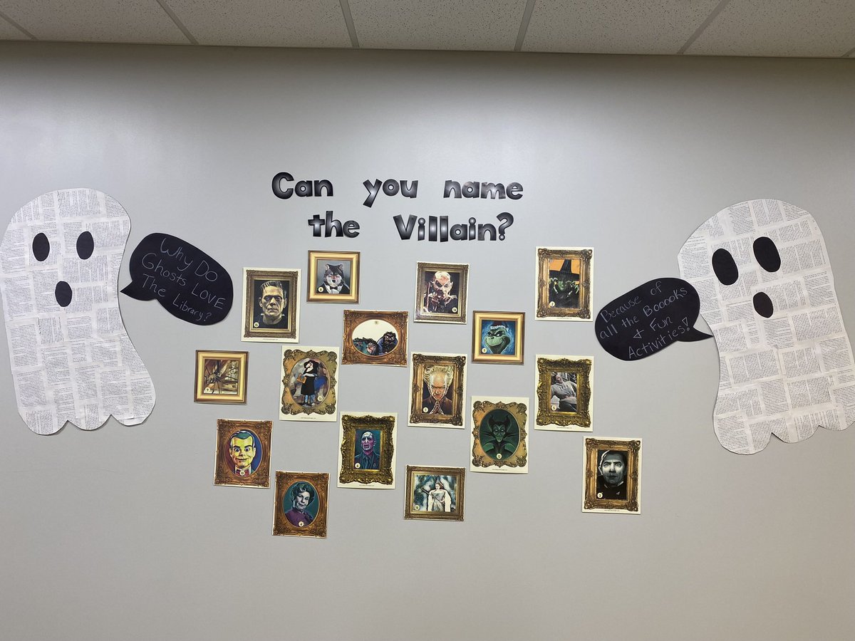 Have you stopped by to guess the book villain yet?