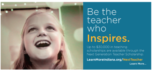HigherEdIN's tweet photo. BREAKING: Applications are open for the Next Generation Hoosier Educators Scholarship. The scholarship provides up to $30,000 in financial aid to aspiring teachers. Eligibility details 👇
https://t.co/nLPbFsNTd1 https://t.co/kvSdwNCC2W