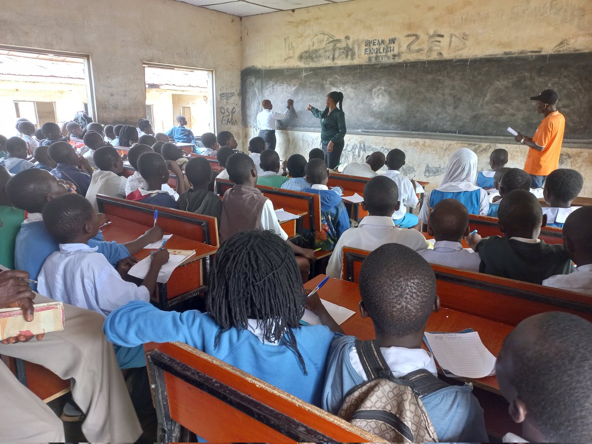 More students in Secondary schools within Oyo State were being oriented, evaluated and admitted into the STEP club. The students were exposed to viable careers in agriculture and why it shouldn't be seen as a punishment. #STEPOYO #agriculture #agribusiness