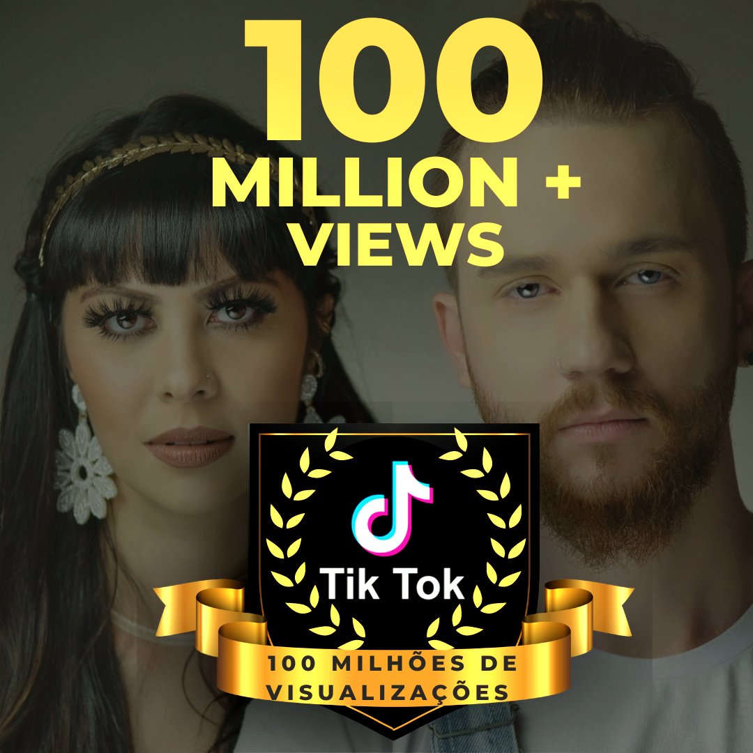 OverdriverDuo's tweet photo. Batemos 100 MILHÕES de visualizações no nosso TikTok! 😱 Obrigado por mais essa marca incrível e pelo sucesso que todos vocês nos proporcionam, fazendo nossa música ser ouvida/assistida em mais de 150 países toda semana com mais de 5 Bilhões de visualizações nas redes sociais!🙏 https://t.co/eCnIagqFKi