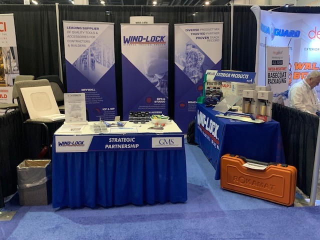 windlock's tweet photo. Had a great time at the 50th Gypsum Management and Supply expo! How did you like our booth?
#GMS #Windlock #winningwithwindlock #EIFS #Stealth #Nela https://t.co/zSAVzXGGZb