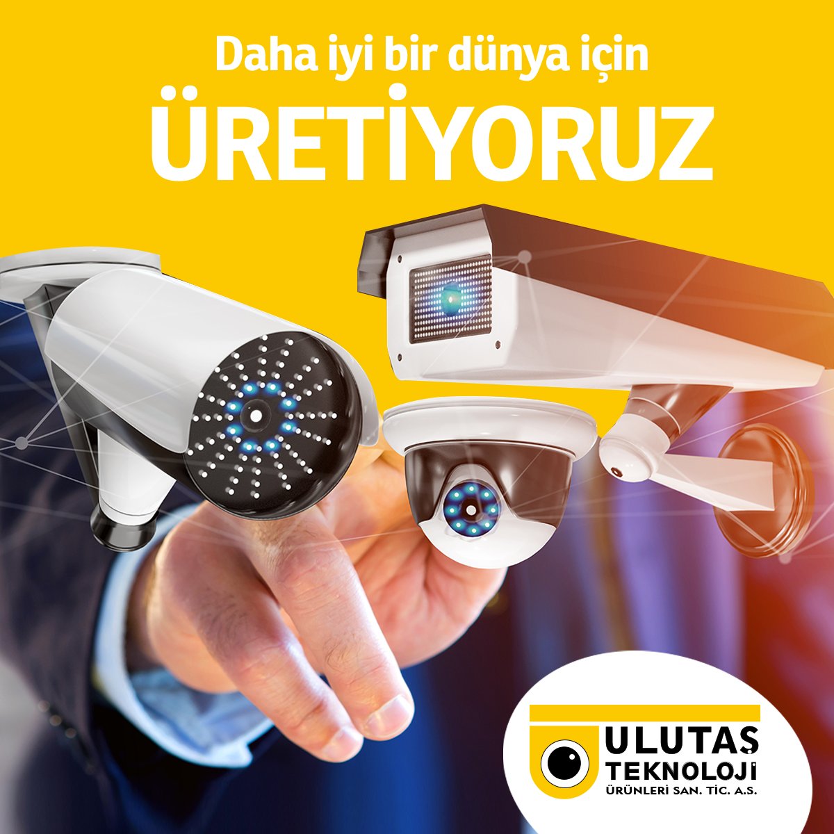 ▶️ Kayıt Cihazı Üretimi
▶️ Kamera Üretimi
▶️ Elektronik Kart Üretimi
▶️ Kayıt Cihazı (DVR/NVR) Kasası Üretimi
▶️ Kamera Kasası Üretimi

#ULutaşTeknoloji #güvenlik #security #wulltech #guvenliksistemleri #cctv #cctvkamera #kameraalarmguvenlik
