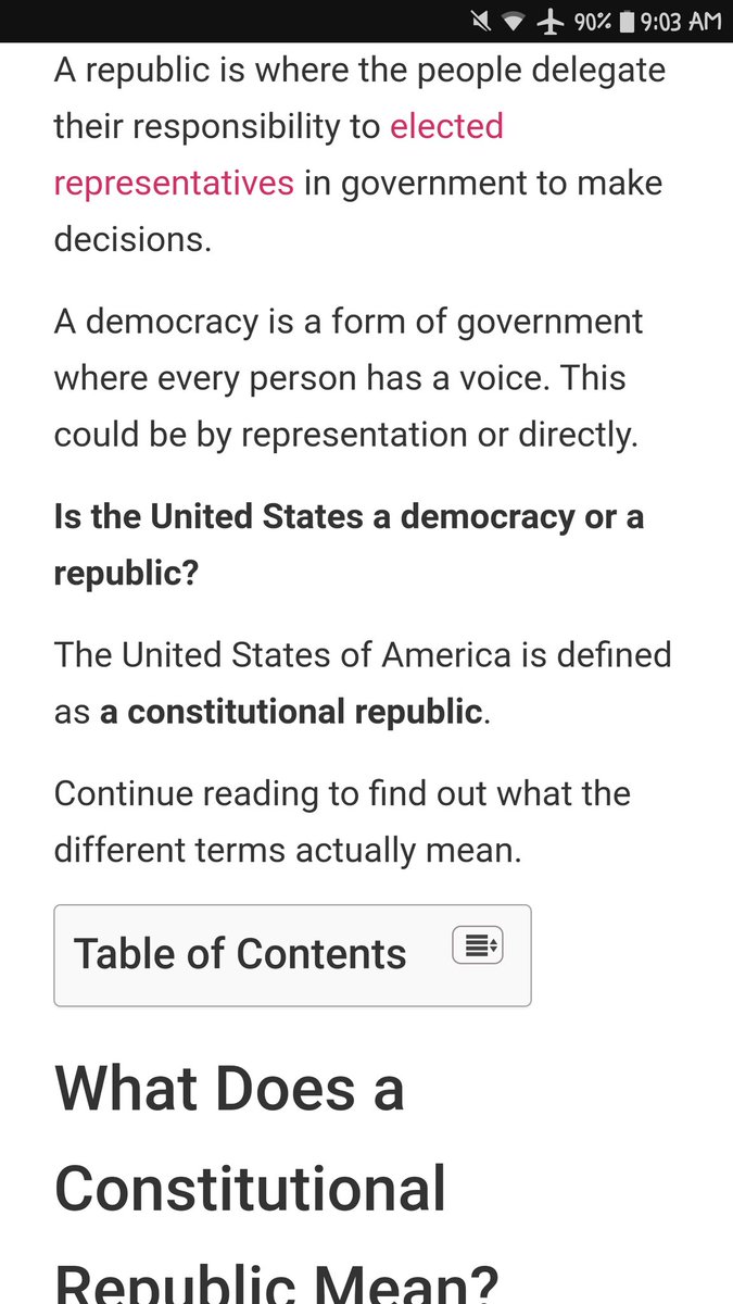 Blue96559478's tweet photo. @PeterTripp16 @robreiner US is not a democracy 🙄 https://t.co/m83p9TDotg